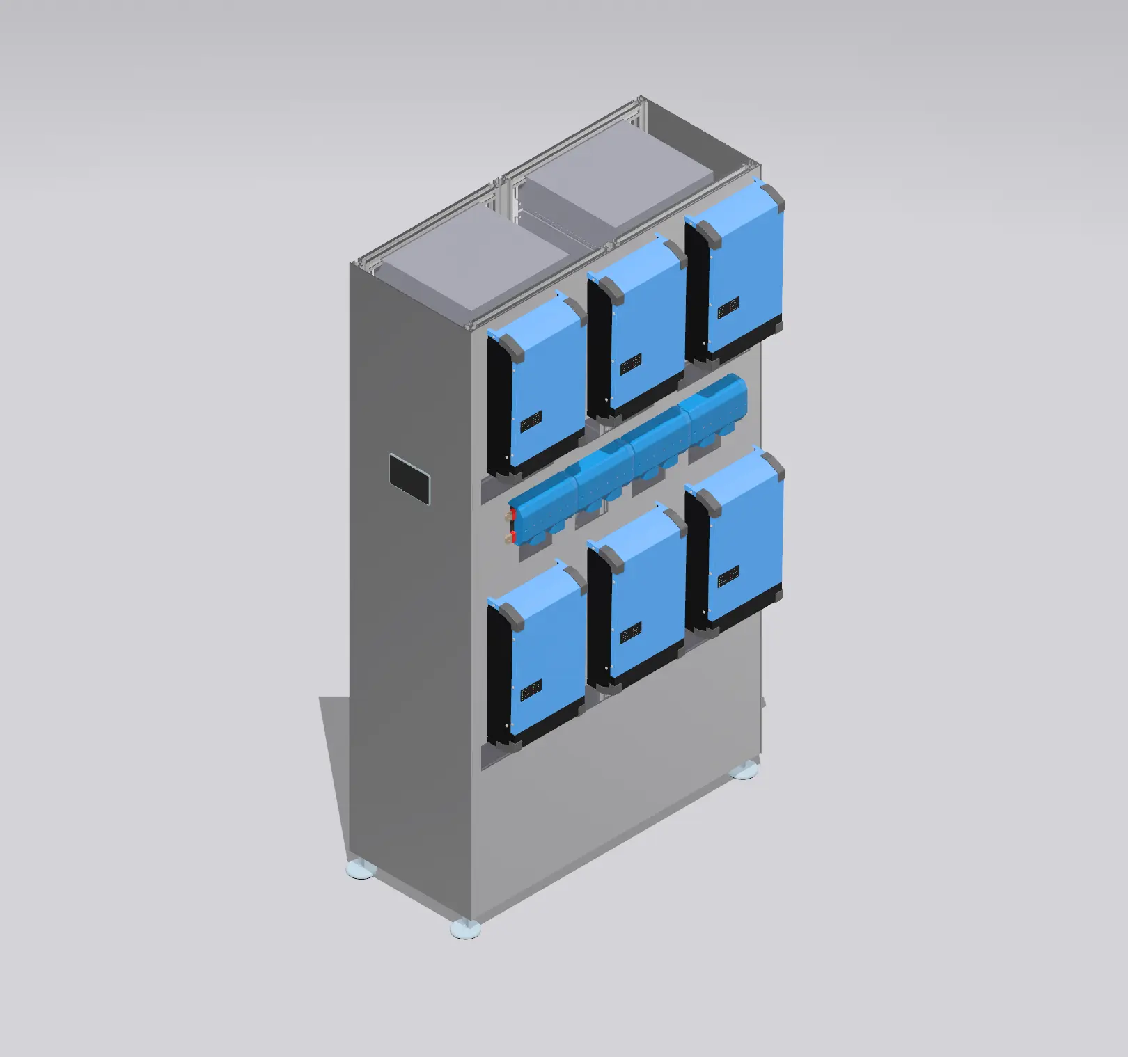 Netzersatzanlage Vorderansicht